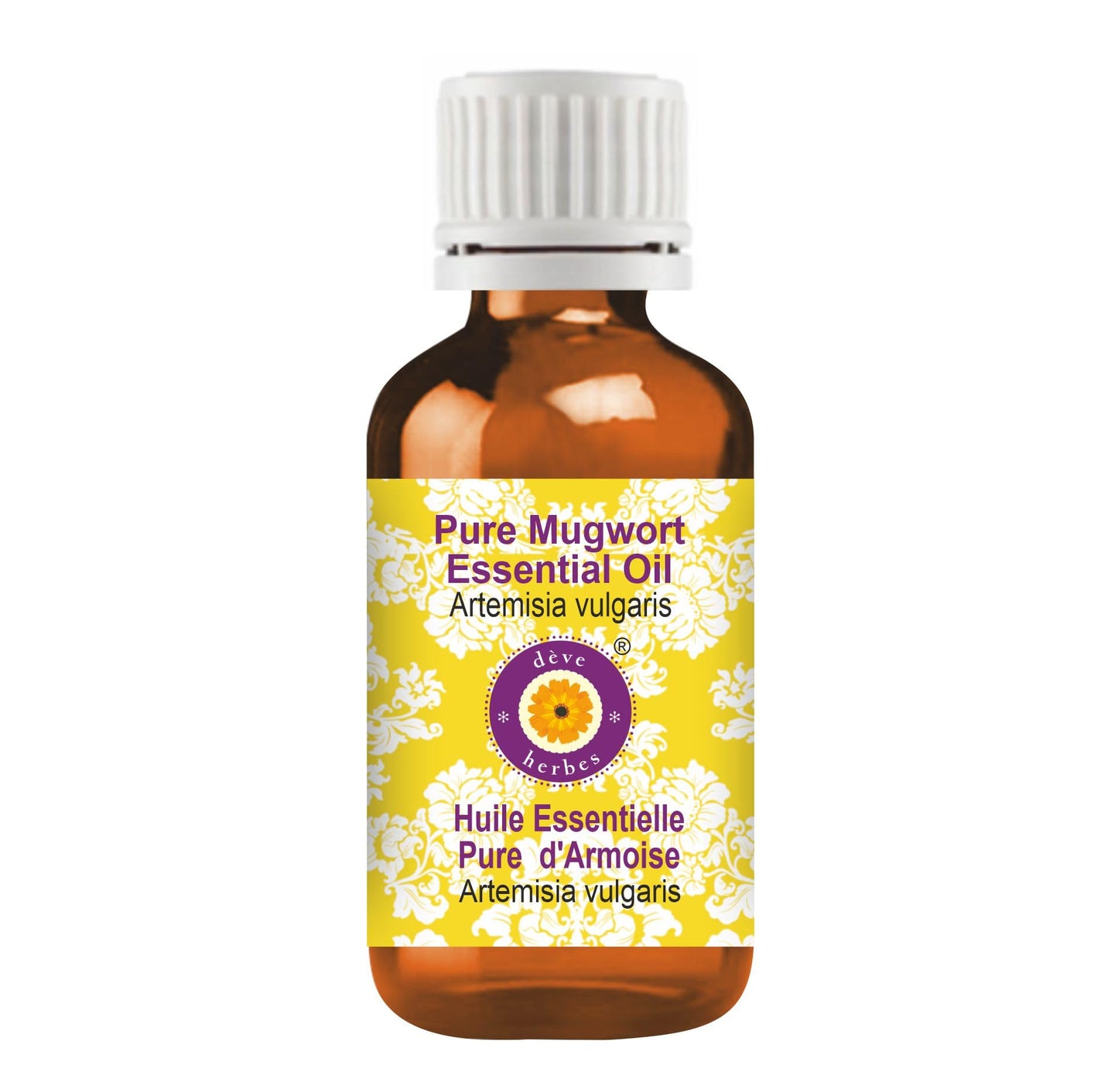 dève Herbes Mugwort Essential Oil (Artemisia vulgaris) 30ml | Steam Distilled | Pure
