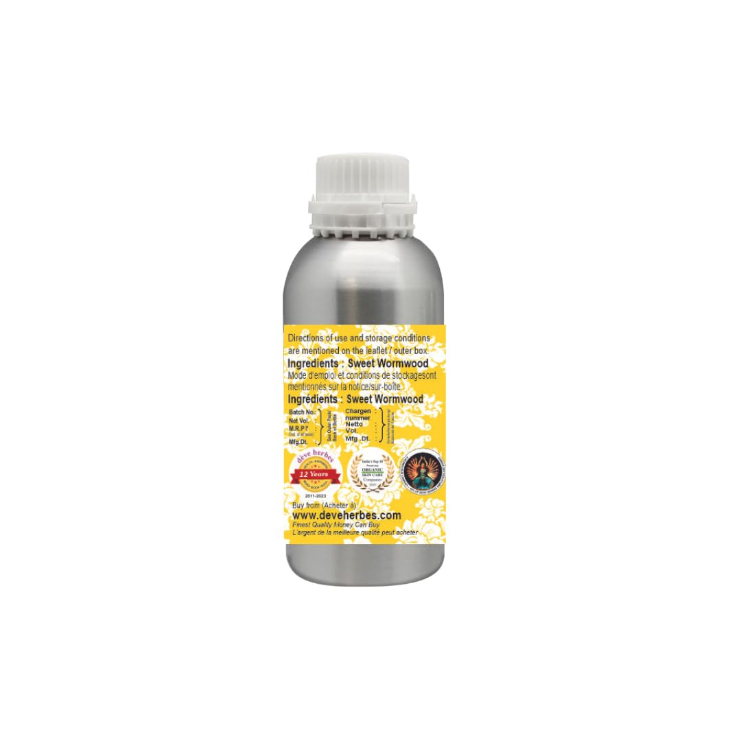 dève herbes Sweet Wormwood Essential Oil (Artemisia annua) – Steam Distilled 1250ml