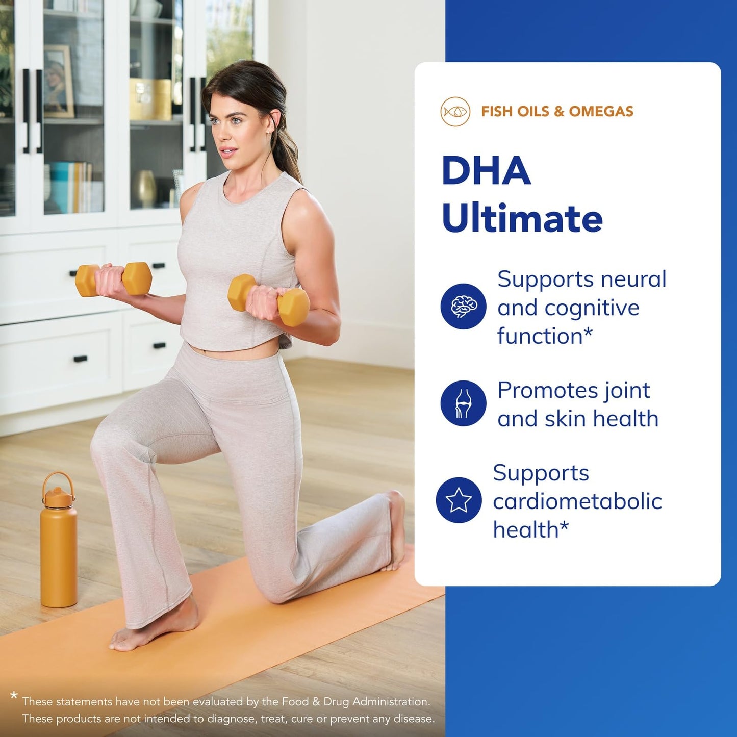 Pure Encapsulations DHA Ultimate | Eco-Friendly CO2 DHA Fish Oil Concentrate | 120 Softgel Capsules