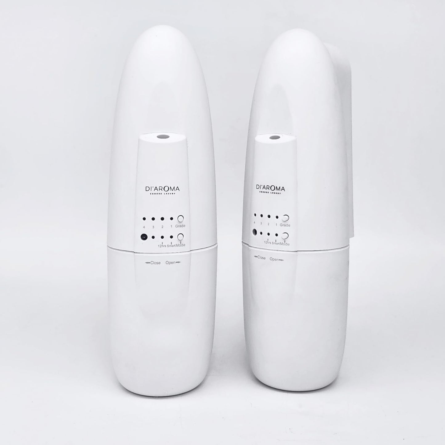 Di'Aroma Plug in Waterless Diffuser, Fragrance Diffuser Essential Oil Diffuser | Nanotechnology | Up to 500 Sq.Ft | Essential Oil Diffuser - Creates Pure, Clean Dry Mist Scent (2 Pack of White)