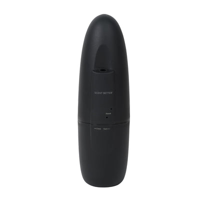 Scent Better Plug-In Waterless Diffuser for 500 sq ft – Free Linen Breeze (60 mL) – Black