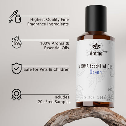 Aroma Diffuser Oil Ocean – Neroli, Watermelon & Amber (5.3 fl oz)