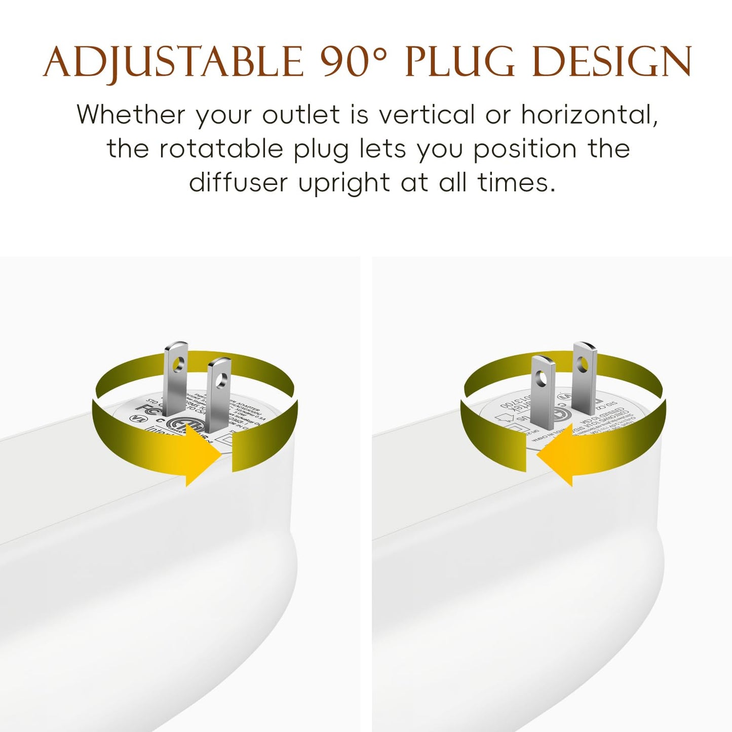 Plug-in Waterless Scent Diffuser – OliveTech, Hotel Collection, 500 sq ft