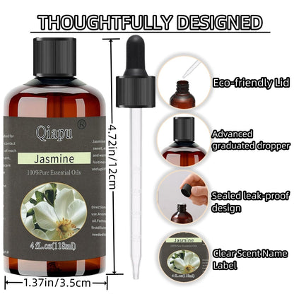 Pure Natural Aromatherapy Essential Oil for Diffusers | Humidifier Dropper