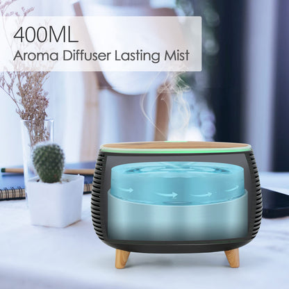 Diffuserlove 400ML Essential Oil Diffuser – 7 Color Lights