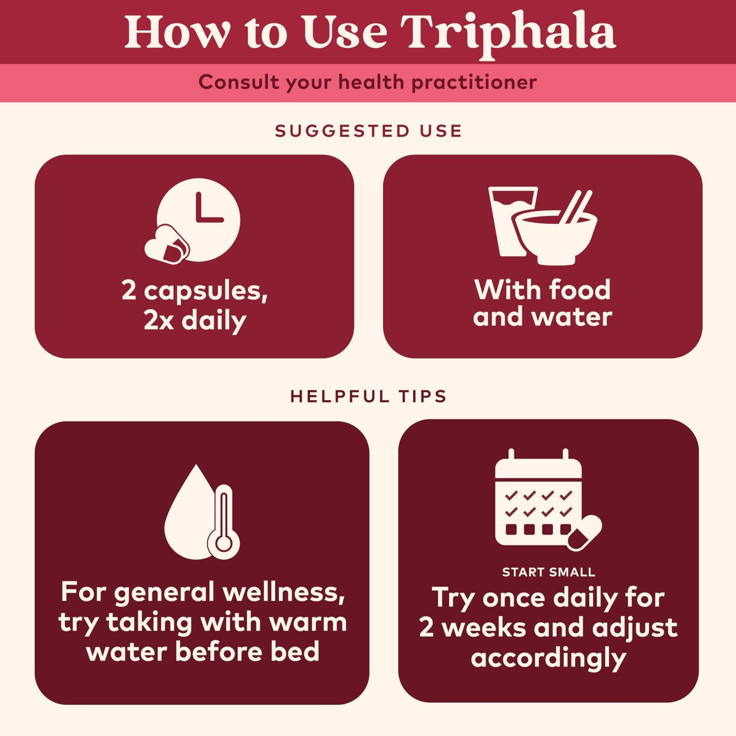 Organic India Triphala Capsules - Digestive & Immune Support, 180 Capsules