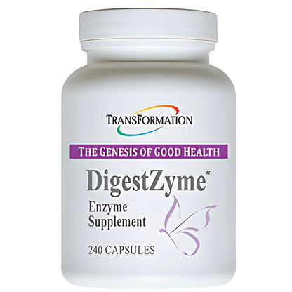 TRANSFORMATION Genesis DigestZyme — Gentle Enzymes & Probiotics for Digestive Support