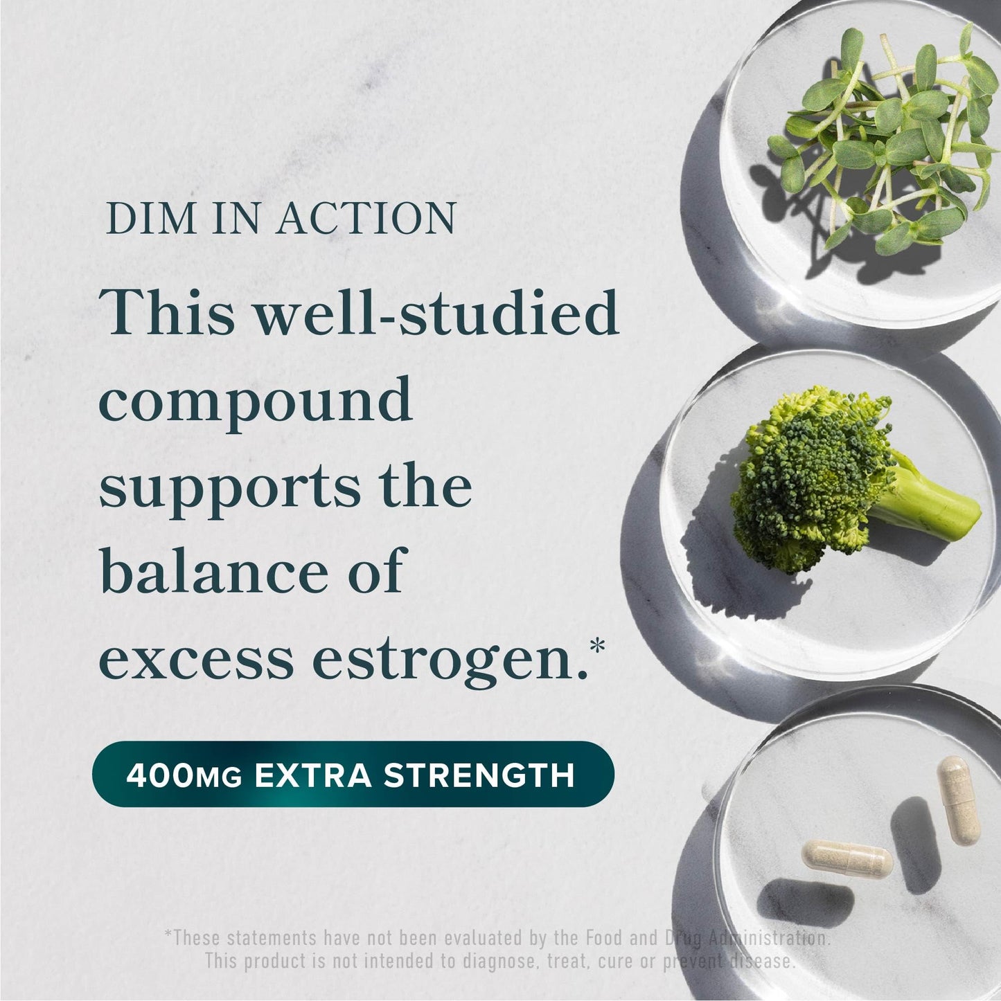 DIM 400mg Extra Strength - Hormone Balance for Men & Women | SMNutrition | 90 Ct