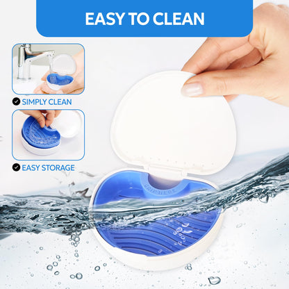 Denture Storage Case – Hygienic Retainer Cup, Travel-Ready | DIMEDI