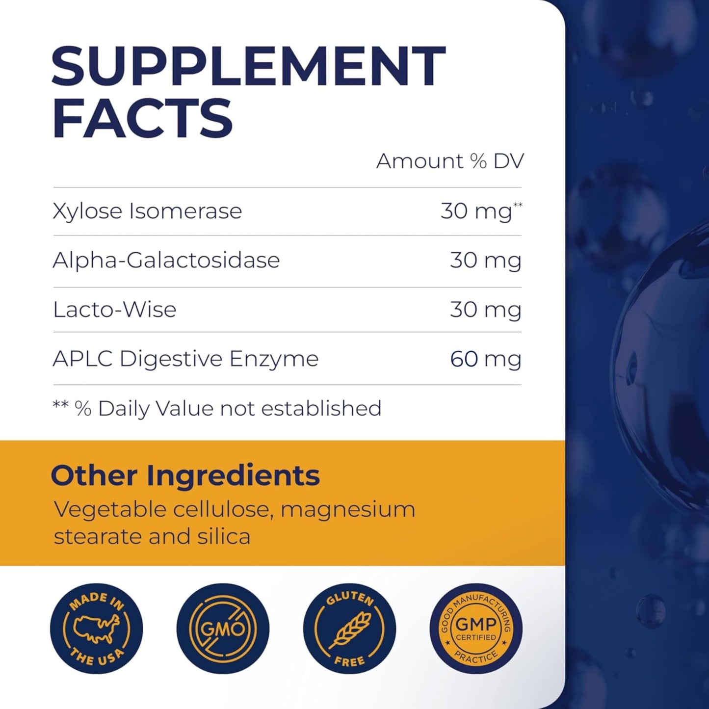 Dirobi Eat Anything Xylose Isomerase Enzymes – FODMAP Digestive Support (30 Capsules)