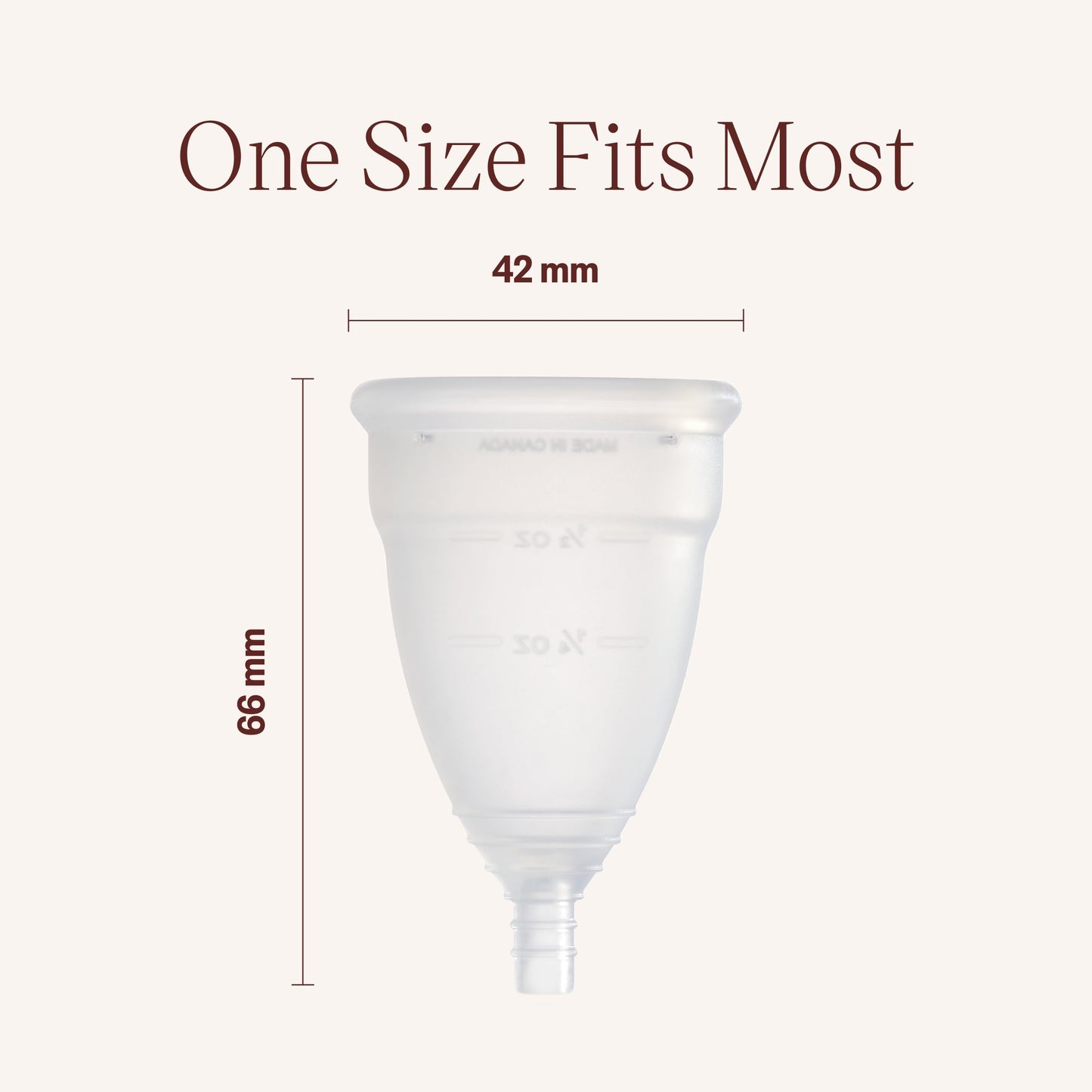 DIVA Cup Model 1 – Medical Grade Silicone Reusable Menstrual Cup for Medium to Heavy Flow | Up to 12 Hours
