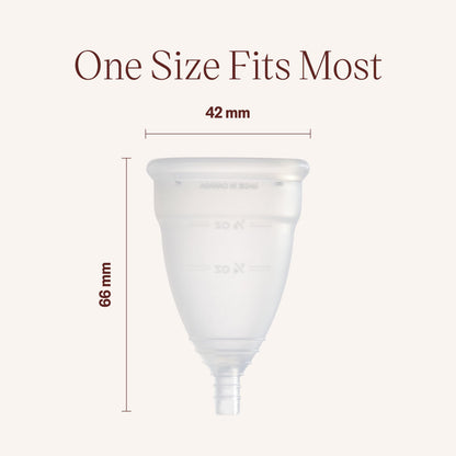 DIVA Cup Model 1 – Medical Grade Silicone Reusable Menstrual Cup for Medium to Heavy Flow | Up to 12 Hours