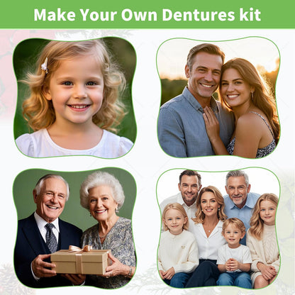 DIY Denture Kit – Comfort-Fit Top & Bottom Teeth (XX05)