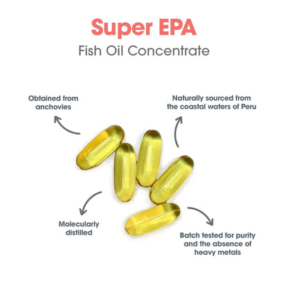 Allergy Research Group Super EPA Omega-3 Fish Oil Softgels 200 Count