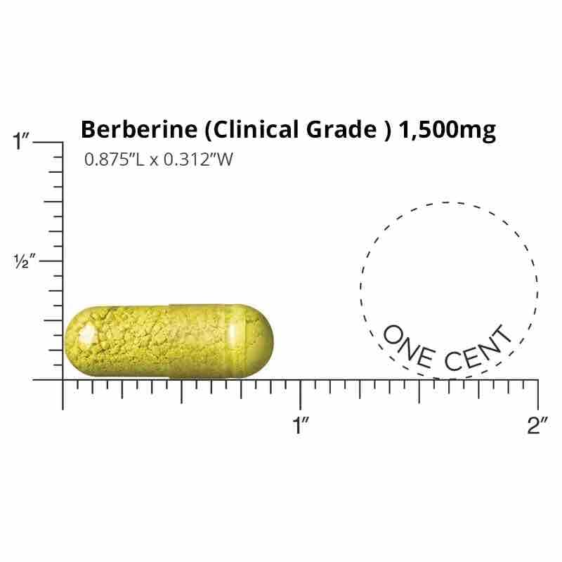 DOCTORS' PREFERRED Berberine Clinical Grade – Doctor Formulated, 1500 mg Daily, 90 Count