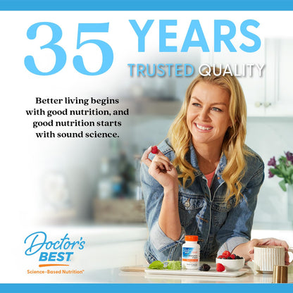 Doctor's Best BioAvailable Boswellia + UC-II – Joint Health, Non-GMO, Gluten Free, Soy Free
