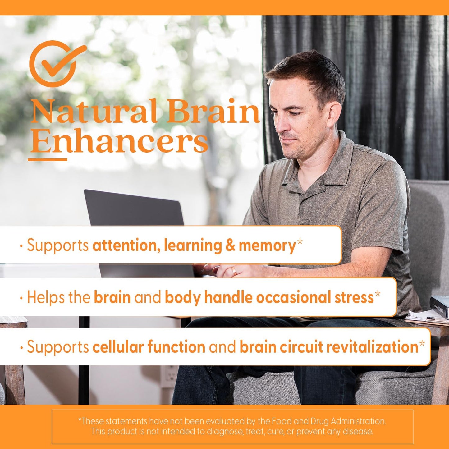 Doctors Best Natural Brain Enhancers with AlphaSize + SerinAid – Supports Memory & Attention (Non-GMO, Gluten Free, Vegan) 60 Veggie Caps