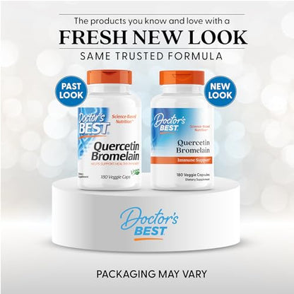 Doctor's Best Quercetin Bromelain – Immunity & Joint Support Capsule