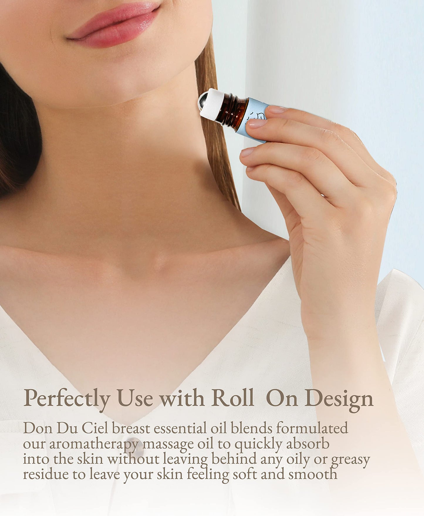 Don Du Ciel Orchid Essential Oil Roll-On Gift Set – 6 x 0.07oz