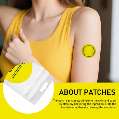 Dopamine Patches – Mood Boost & Positivity | 30 Vegan Mood Patches