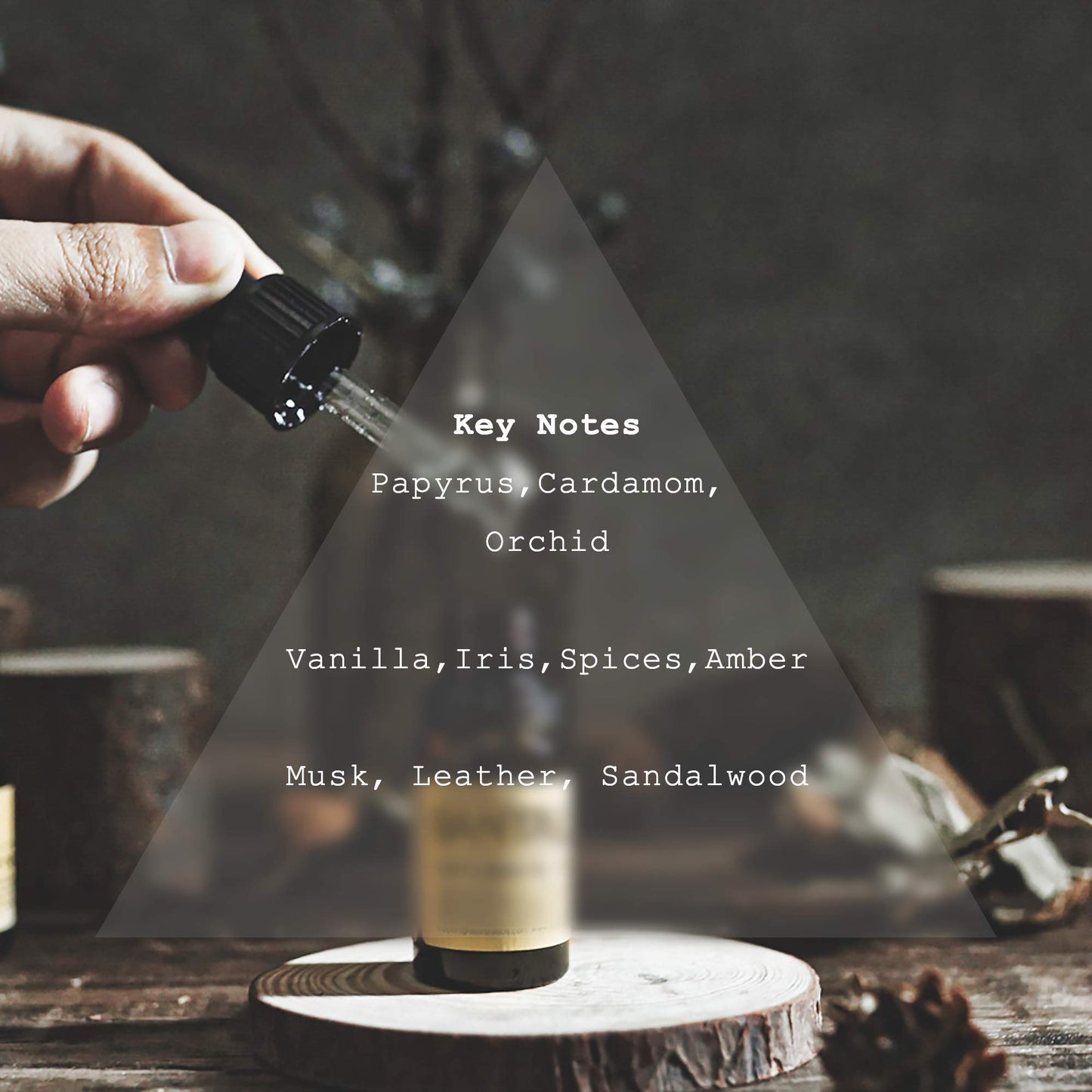Doratelier Santal Diffuser Oil – Niche Smoky Papyrus, Cardamom & Sandalwood (10ml)