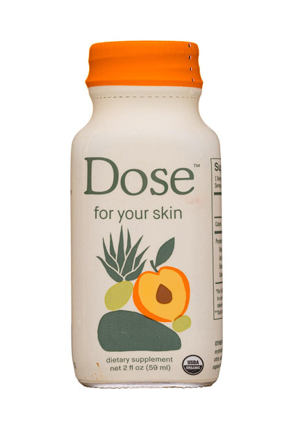 Pulpito Dose for Skin Shot – Pack of 6 | Radiance & Hydration Wellness Shot with Tropical Berry Flavor