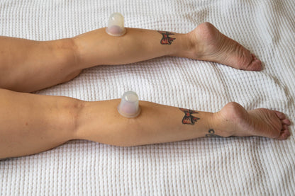 DoSensePro Cupping Kit - Silicone Massage Therapy Cups (4 cups: 2 XL & 2 L)