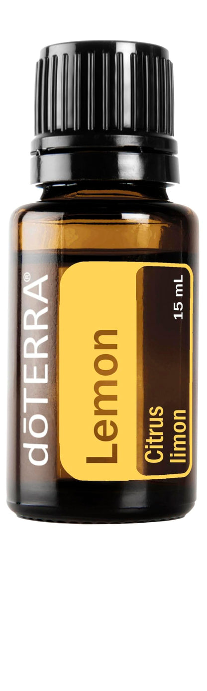 DoTerra Lemon Essential Oil 15 mL | Cold-Pressed Citrus Oil
