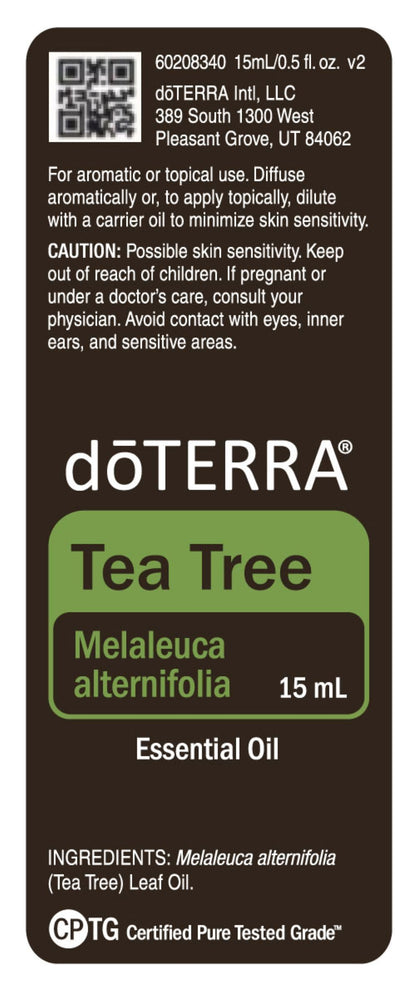 doTERRA Melaleuca Essential Oil 15ml – 2 Pack | Tea Tree Oil for Skin