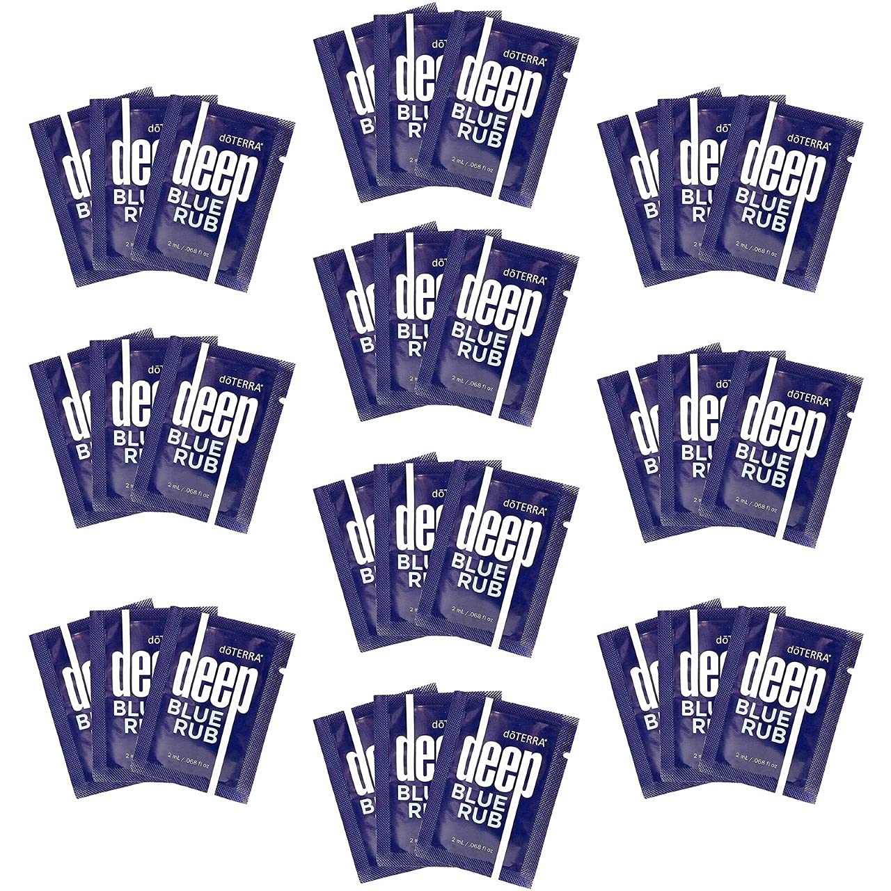 doTERRA Deep Blue Rub Sample Packets – 30 x 2ml (Deep Blue)