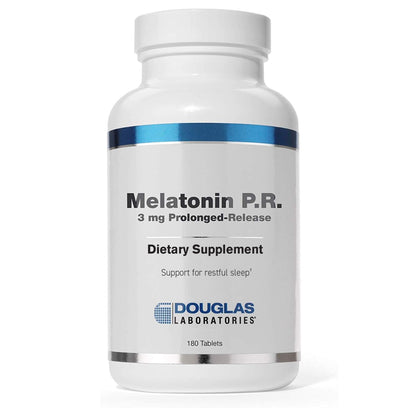 Douglas Laboratories Melatonin Prolonged Release 3 mg | Sleep Support & Immune Health | 180 Tablets