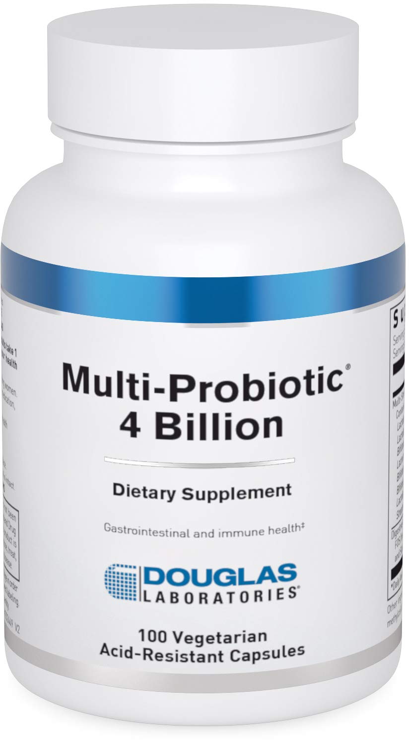 Douglas Laboratories Multi-Probiotic 4 Billion | Immune & GI Health | 100 Capsules