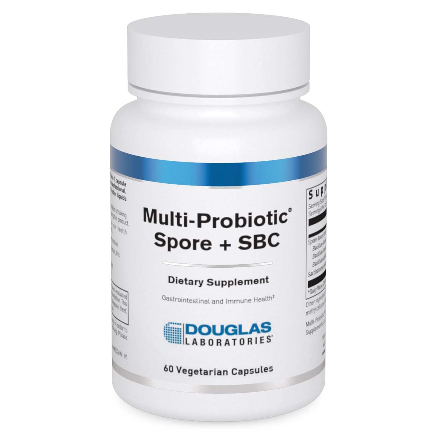Douglas Laboratories Multi-Probiotic Spore + SBC – GI & Immune Support | 60 Vegetarian Capsules*