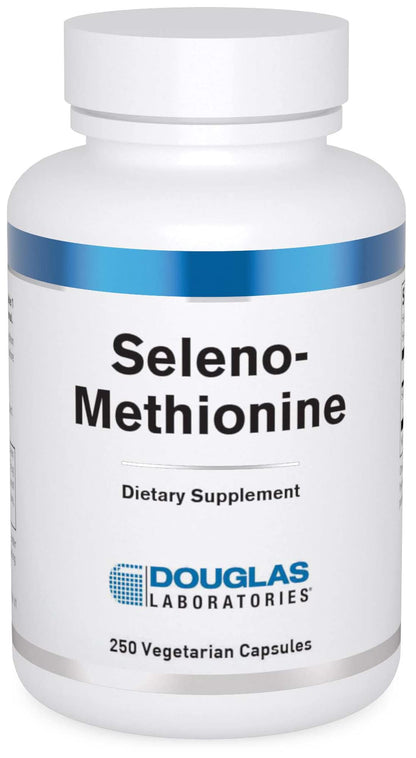 Douglas Laboratories Seleno-Methionine 200 mcg Selenium | Bioavailable, 250 Capsules