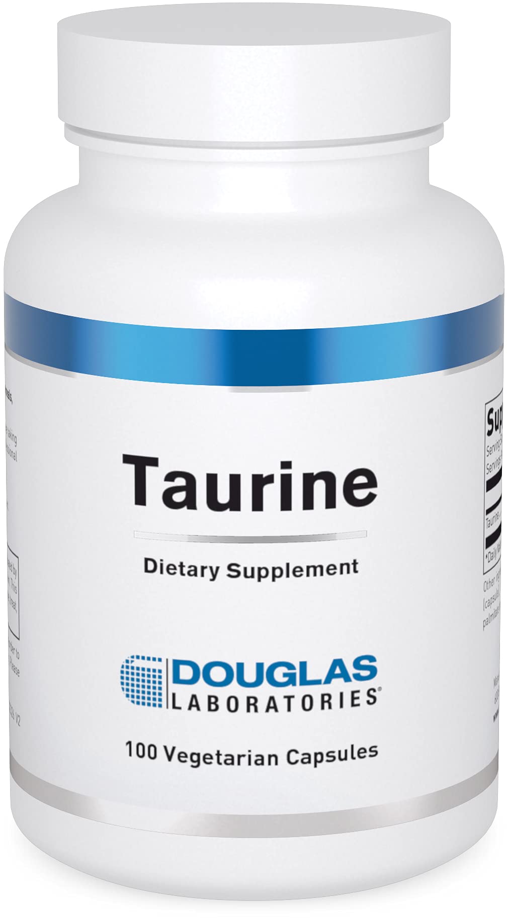 Douglas Laboratories Taurine 500 mg - 100 Capsules | Supports Brain, Heart & Retina