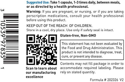 Douglas Laboratories Taurine 500 mg - 100 Capsules | Supports Brain, Heart & Retina