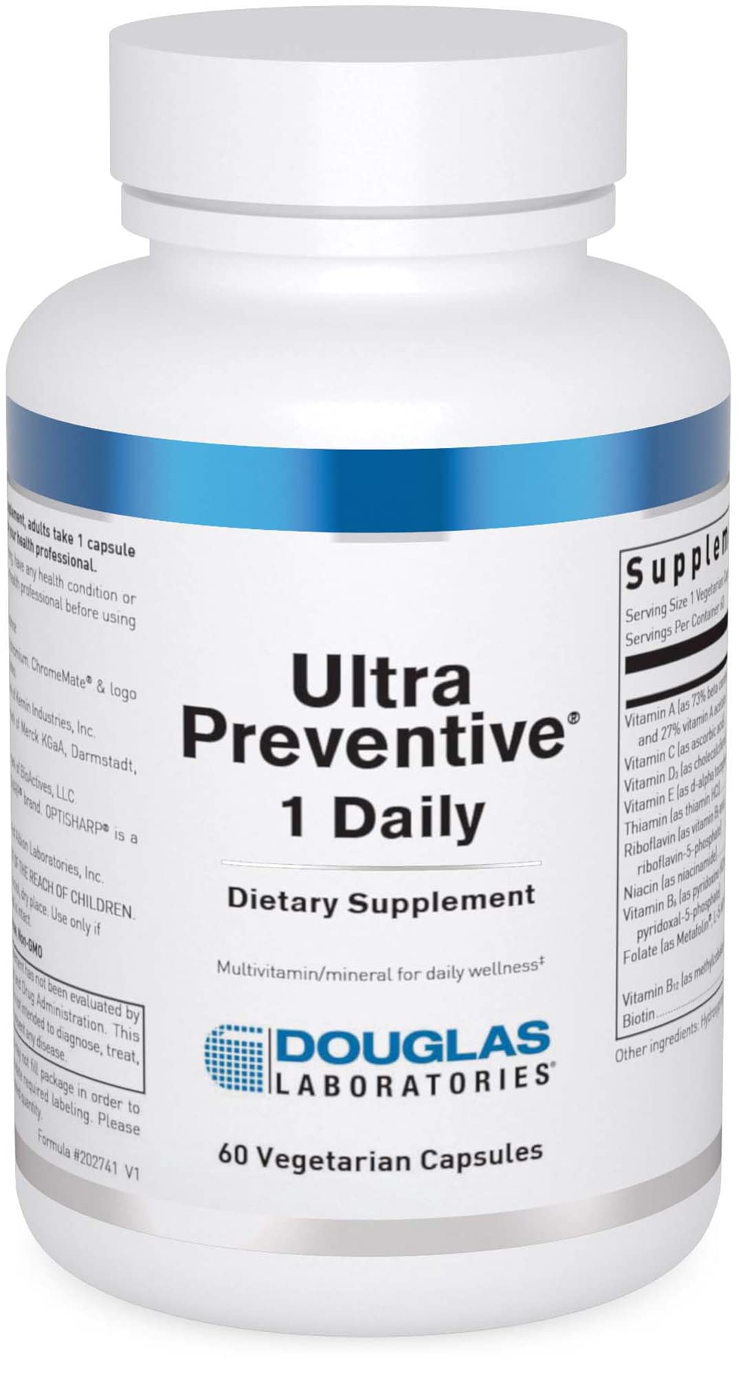 Douglas Laboratories Ultra Preventive 1 Daily – Multivitamin and Mineral (60 Capsules)