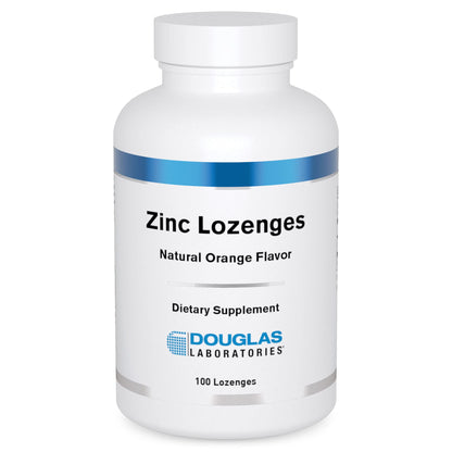 Douglas Laboratories Zinc Lozenges – Immune Support, 10 mg, 100 Lozenges, Natural Orange