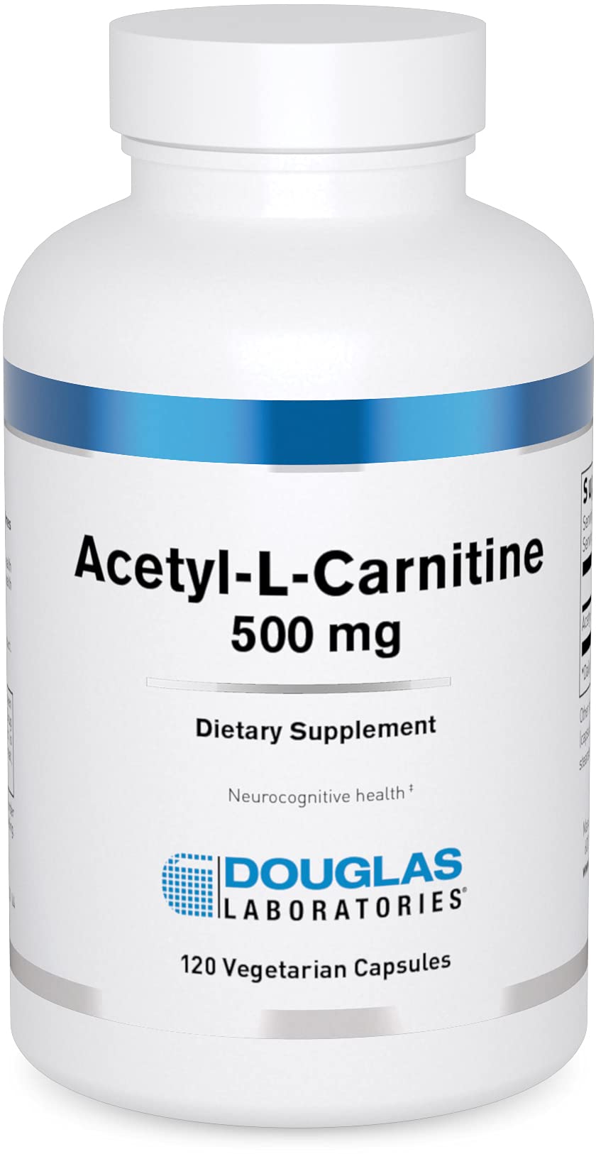 Acetyl L-Carnitine 500 mg – Douglas Laboratories, Brain & Nerve Support, 120 Capsules