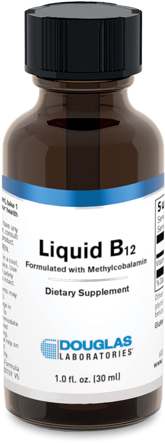 Douglas Laboratories Liquid B12 with Methylcobalamin | Neurological Health Support | 1 Fl Oz
