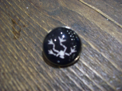 Goth Gothic Old School 1980's Indy New wave Punk Alternative The Cure "Inspired" Set Of Three Pin Badge's