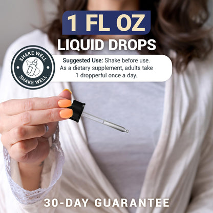 Dr. Berg D3 K2 Liquid Drops with MCT Oil – 5000 IU, Unflavored (1 fl oz)