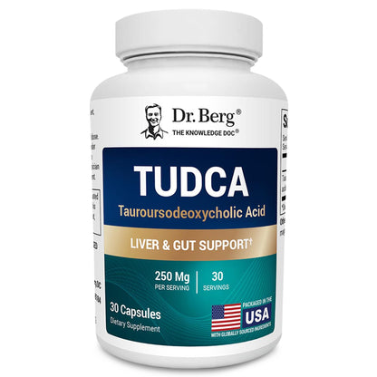 Dr. Berg TUDCA Supplement – Liver Health & Digestive Support (30 Capsules)