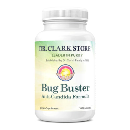 Dr Clark Store Bug Buster Anti-Candida – 620mg, 100 Capsules
