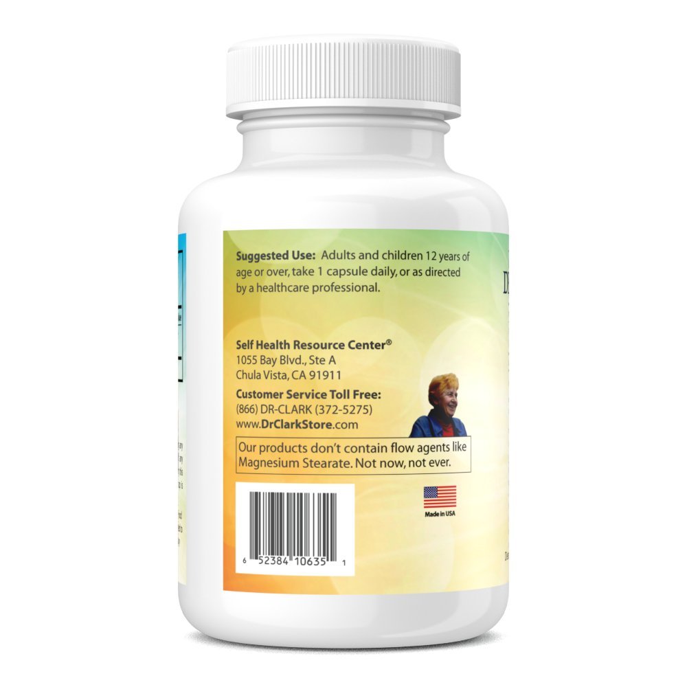 Dr Clark Store Rose HIPS Supplement, 500 MG, 100 Gelatin Capsules (Pack of 2)