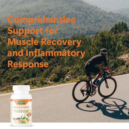 DR.HERBAL WELL Muscle Ease – Fast-Acting Joint, Muscle & Nerve Support | 60 Capsules MAX-Strength
