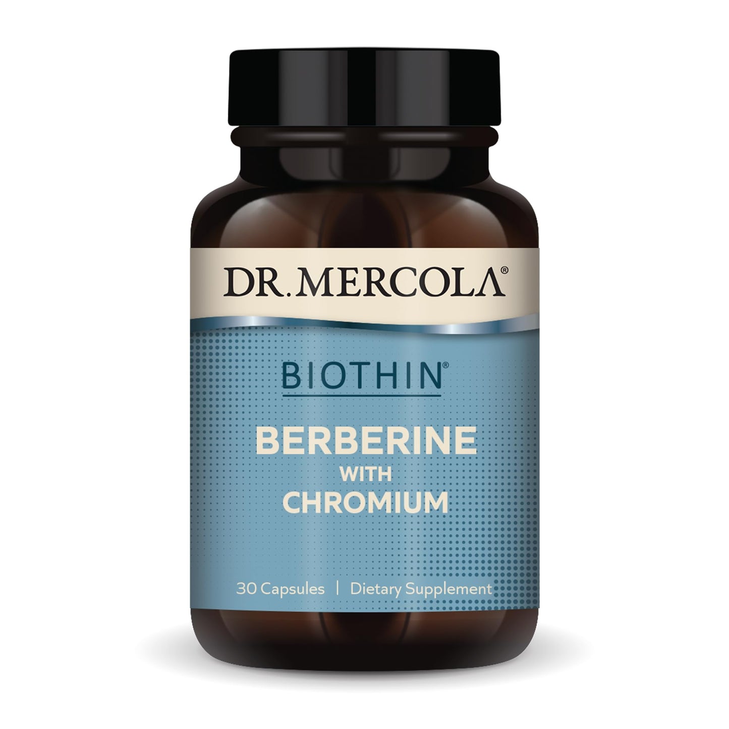 Dr. Mercola Biothin Berberine - Chromium - Enhanced Absorption - 30 Capsules