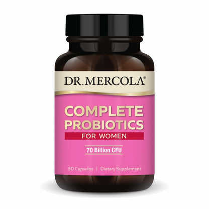 Dr. Mercola Complete Probiotics for Women - 30 Servings | Gut, Vaginal & Immune Health