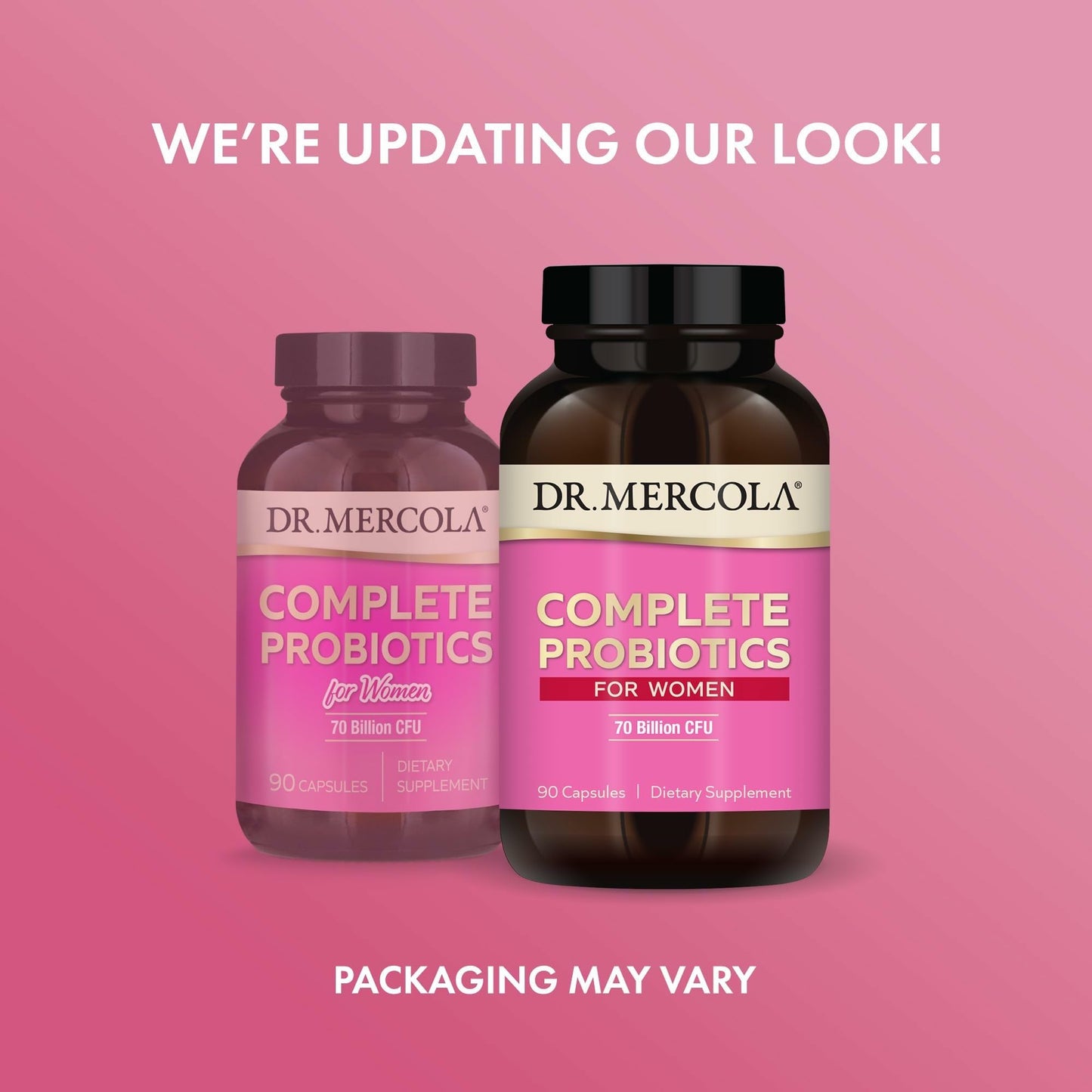 Dr. Mercola Complete Probiotics for Women – Gut, Vaginal & Immune Health (90 Capsules)