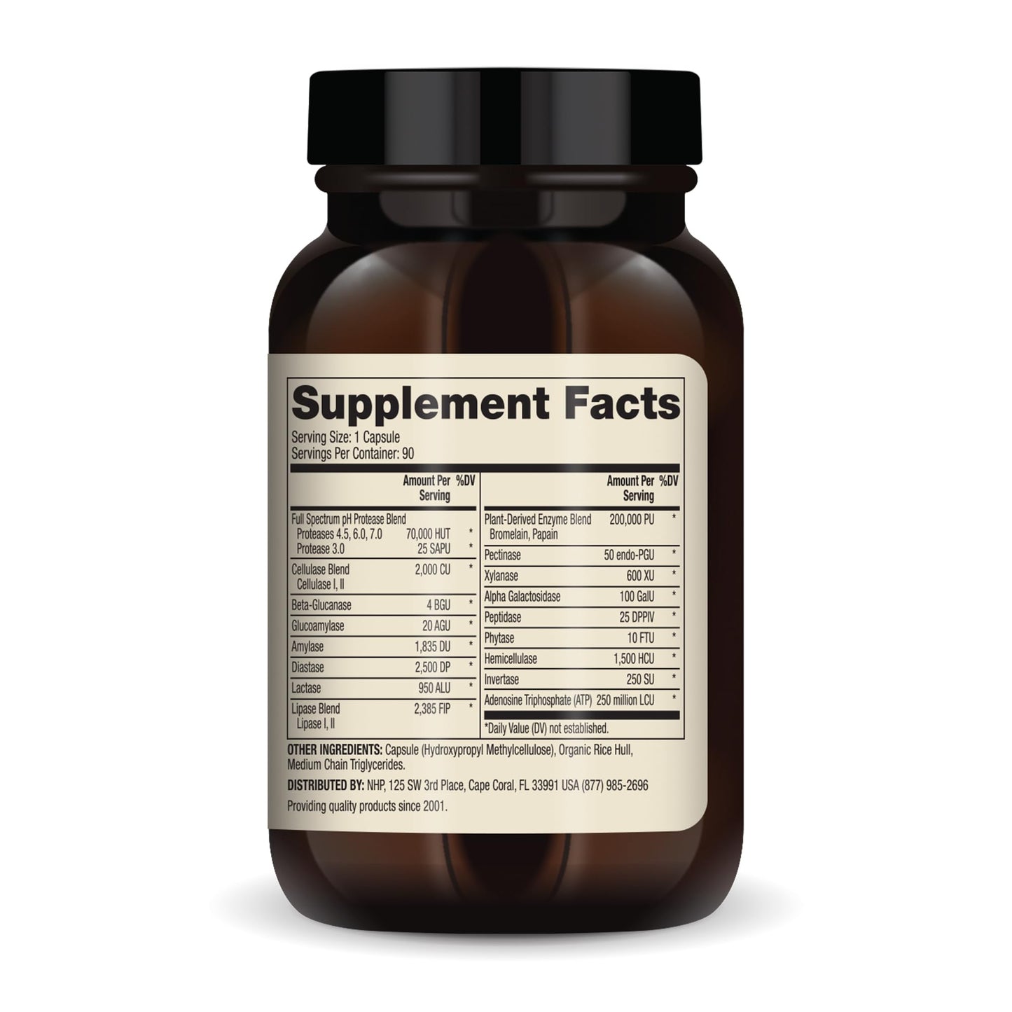 Dr. Mercola Full Spectrum Enzymes – 22 Enzymes | Digestive & Immune Support | Non-GMO, Gluten-Free & Soy-Free | 90 Capsules (3 Pack)